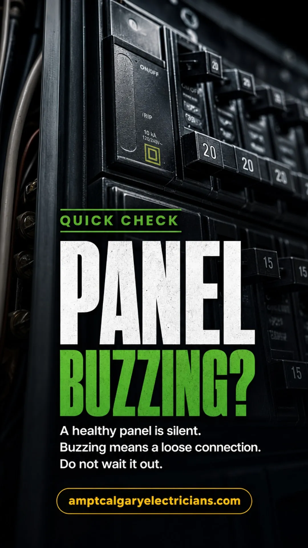 Ampt Over Electric social post: Panel health