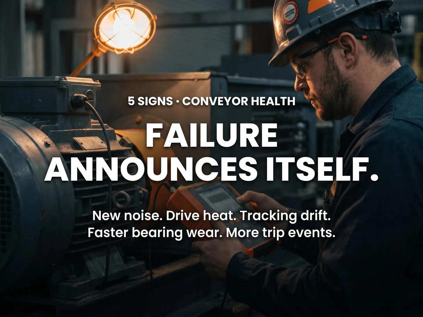 Horizon Industrial social post: 5 signs of failure